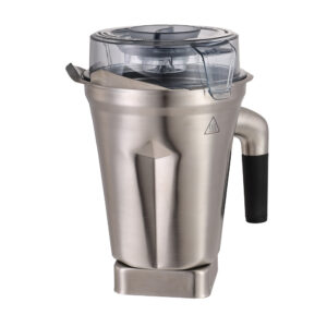 Blendk Electric NFC Unbreakable BPA Free Silver Smoothie Blender 2L 64oz Stainless Steel 304 Pitcher Jar for Vitamix